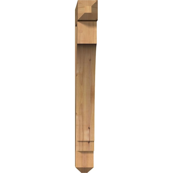 Imperial Craftsman Smooth Bracket, Western Red Cedar, 3 1/2W X 20D X 32H